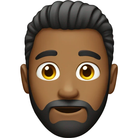 man with man bun emoji