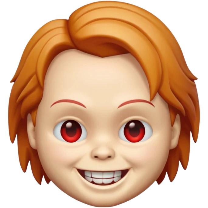 Un emojin de chuky emoji