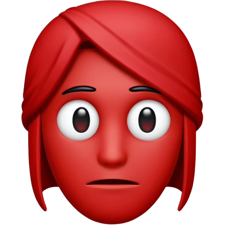 Among us red  emoji