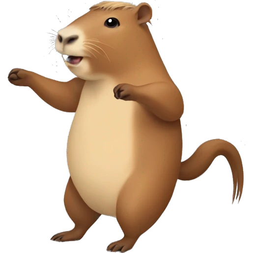 animated dancing capybara emoji