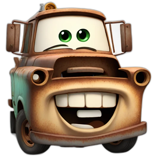 mater from cars movie emoji