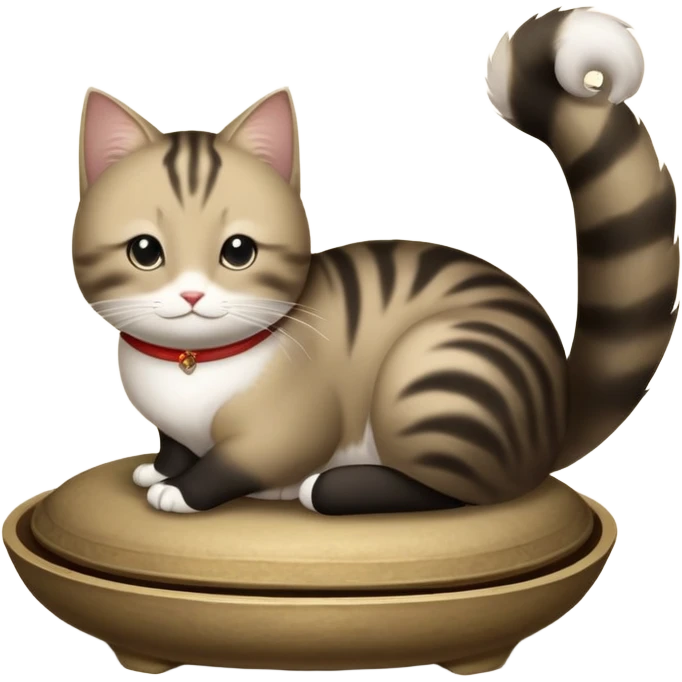 敲电脑键盘的豆泥猫 emoji