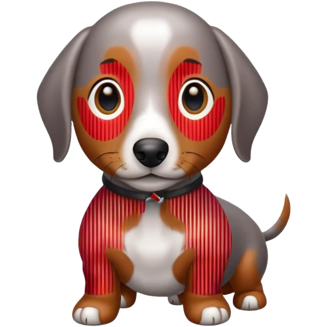 dapple dachshund  emoji