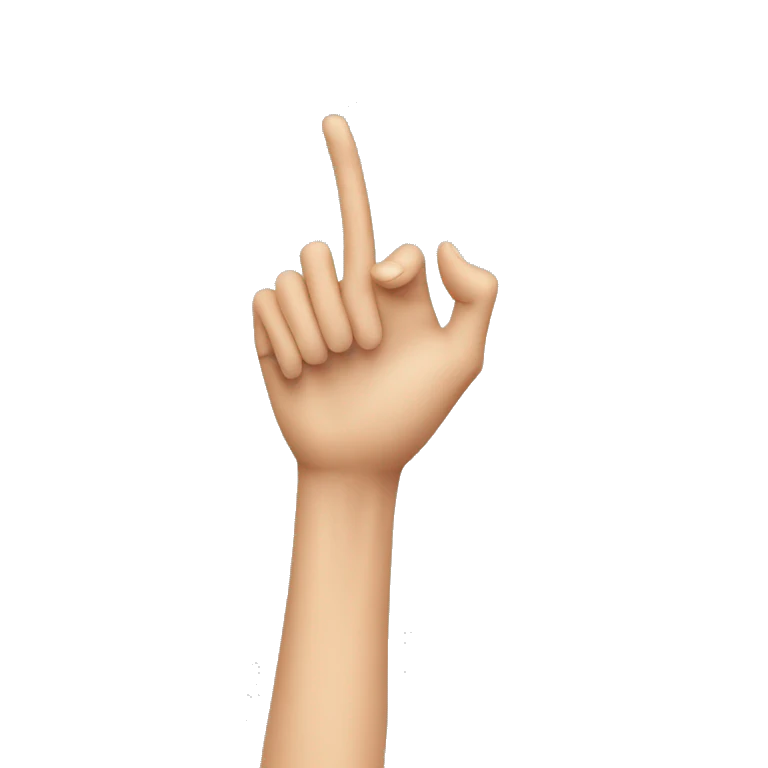 skinny arm emoji