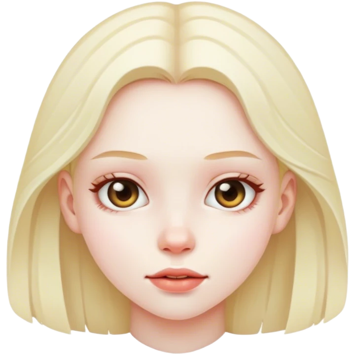 Lame girl emoji