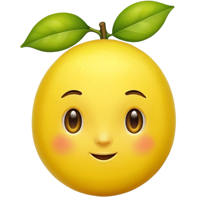 Lemon emoji