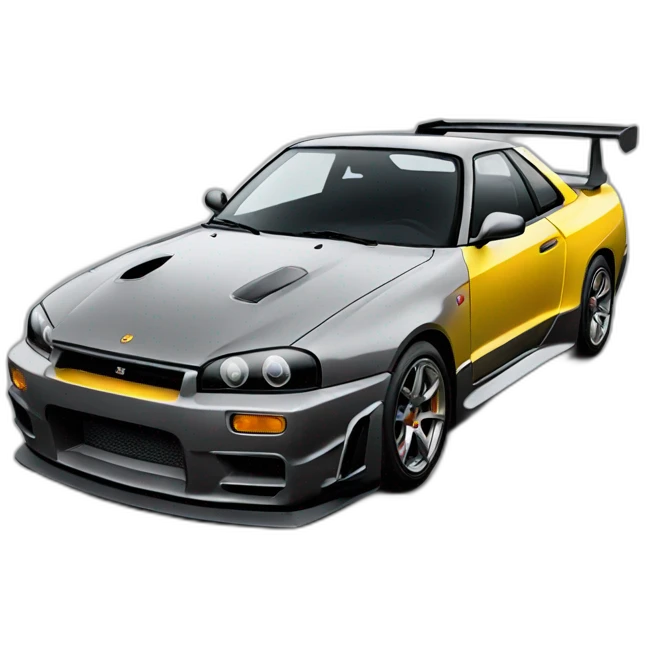 skyline gtr car emoji