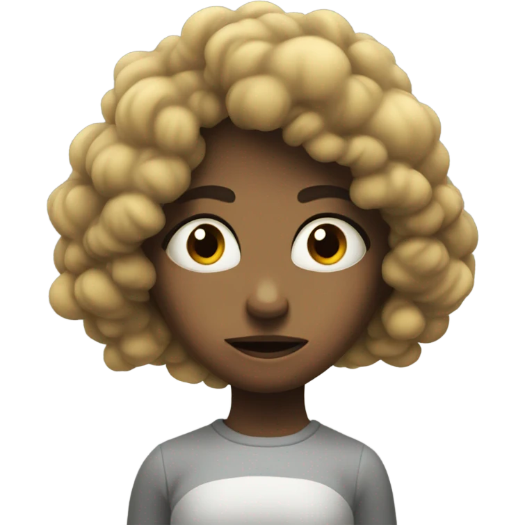 angry girl with smoke coming out her head emoji