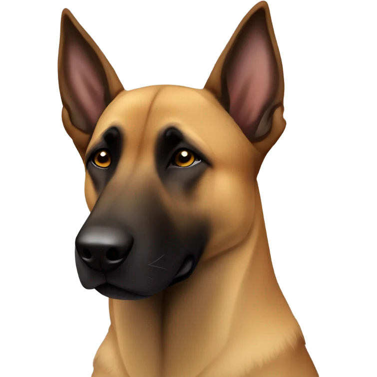 Belgian malinois sleepy emoji