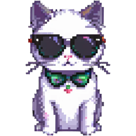 cat wearing sunglasses emoji