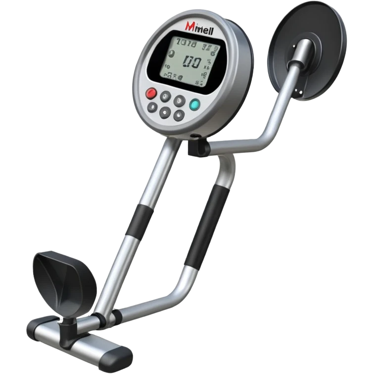 Realistic metal detector like a minelab emoji