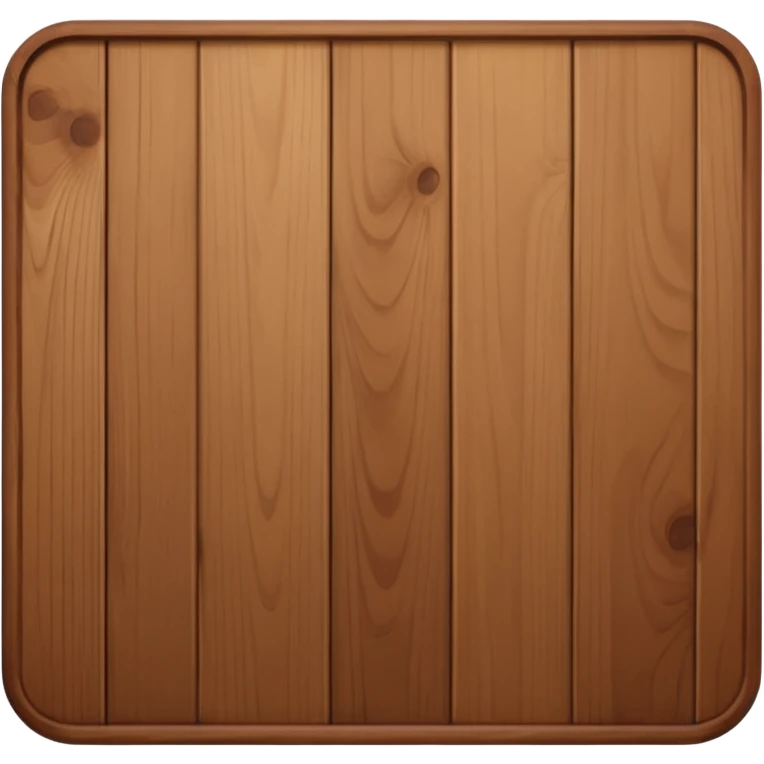 wooden long table top view emoji