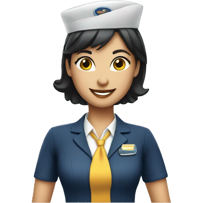 flight attendant emoji