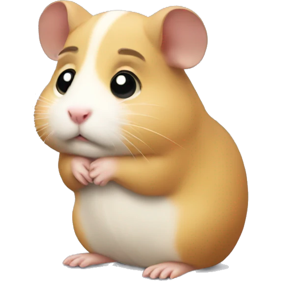 Sad Hamster emoji