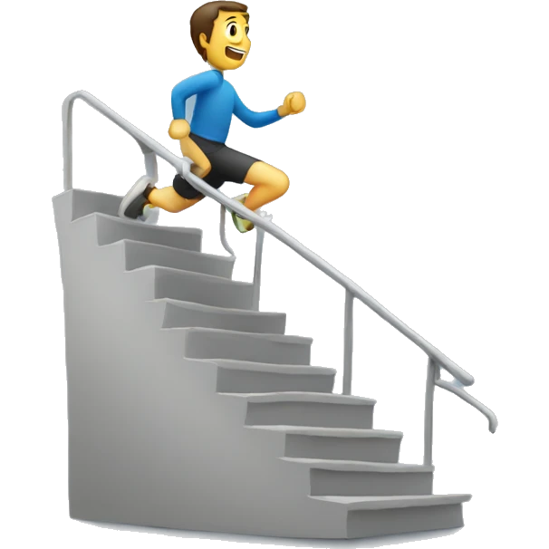 Stairmaster emoji