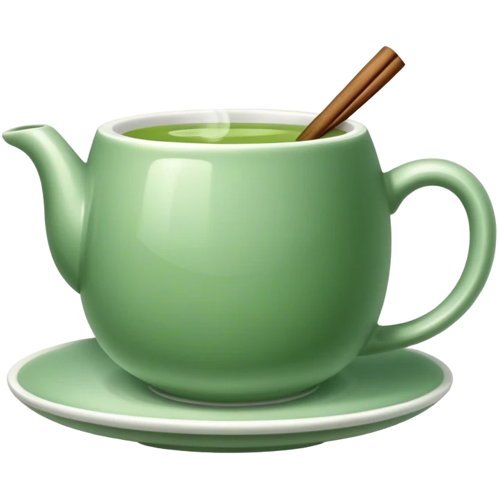 a cup of green tea emoji