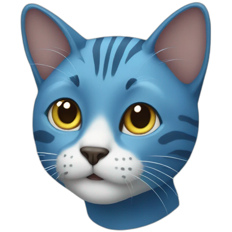 blue-cat emoji