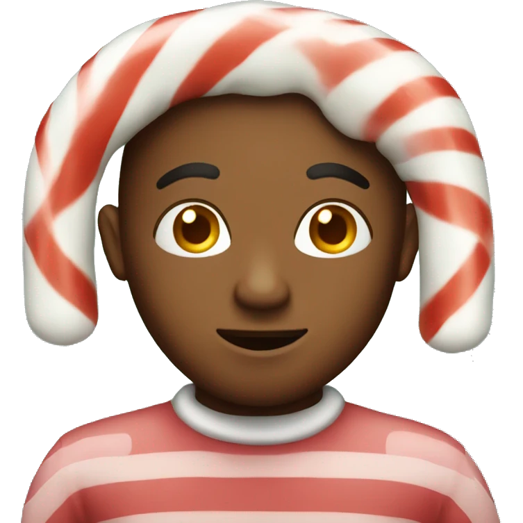 Peppermint candy emoji