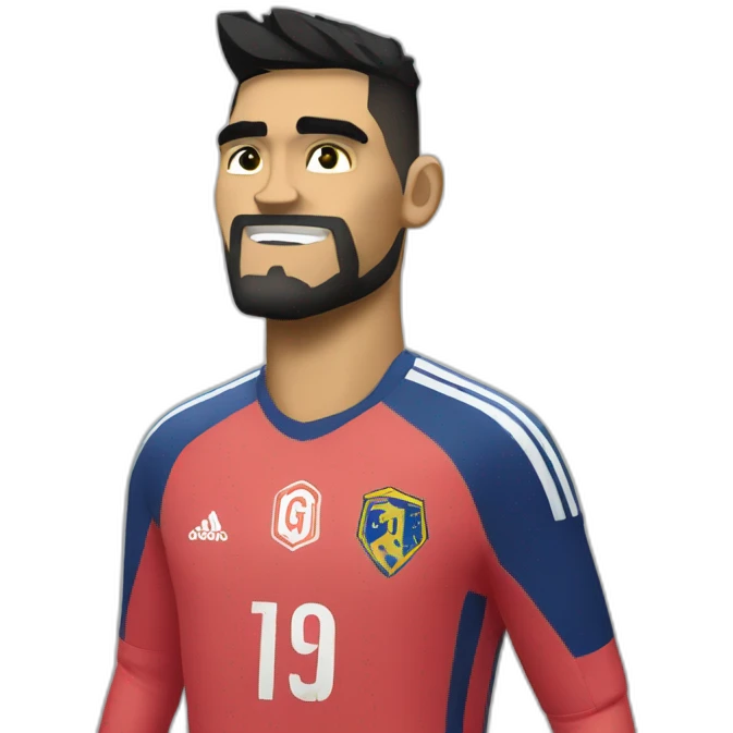 Please created an emoji for Boca Juniors goal keeper, Sergio Romero emoji