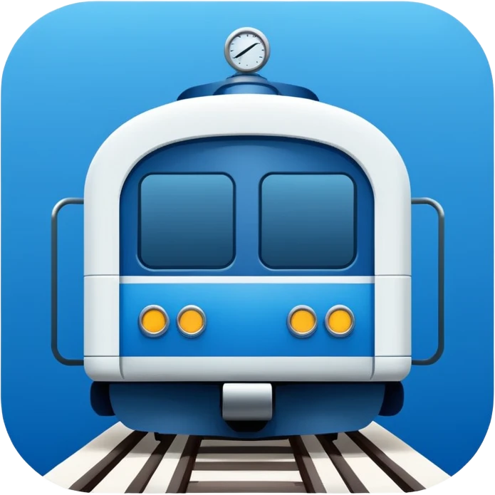 train station icon emoji