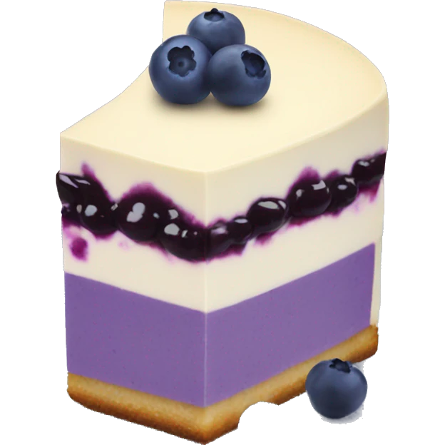 Blueberry Cheesecake  emoji