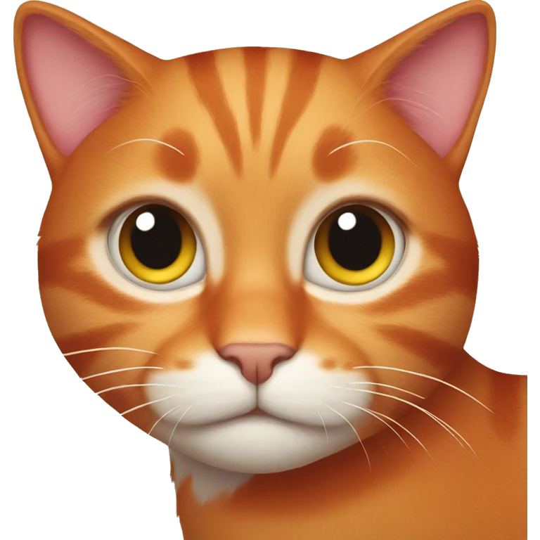 Red cat  emoji
