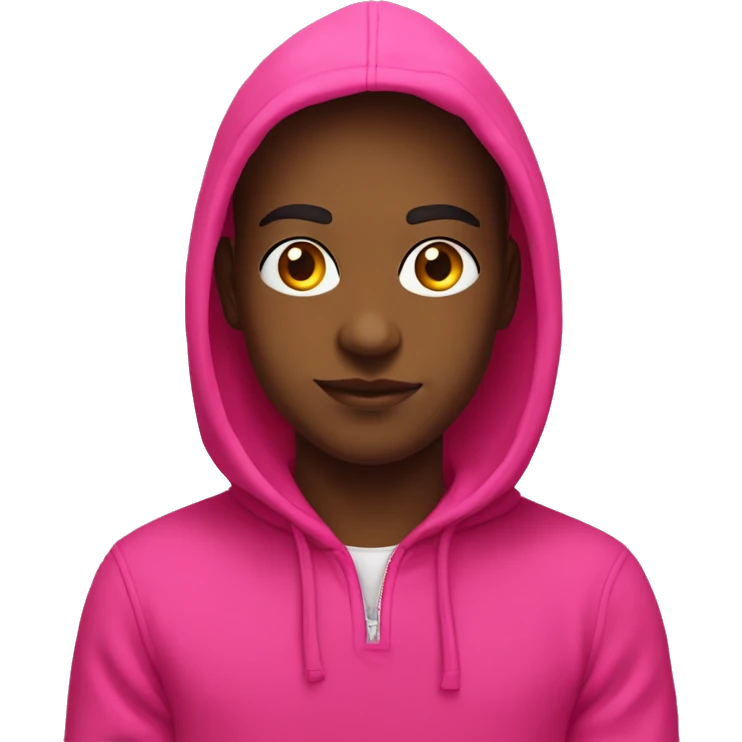 bright pink hoodie with tittle “stockholm” emoji