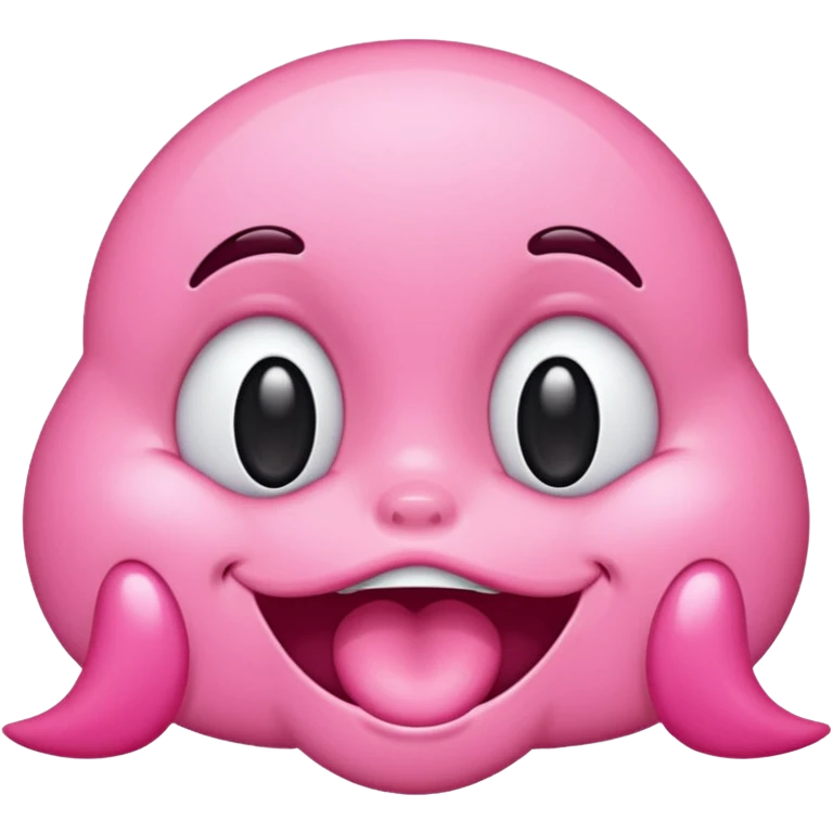 Drooling winky face emoji
