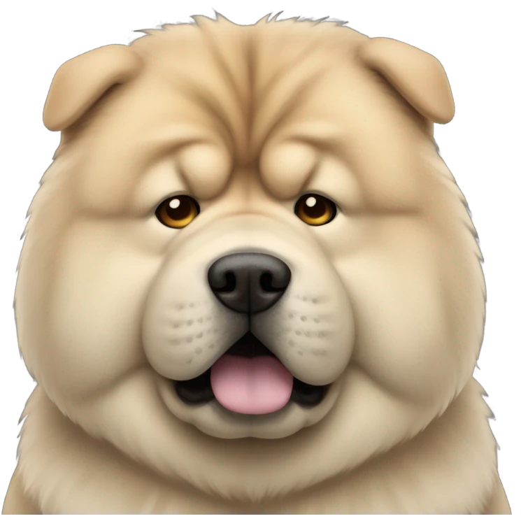 chow chow sad emoji