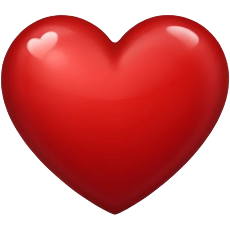 dark red colored heart emoji