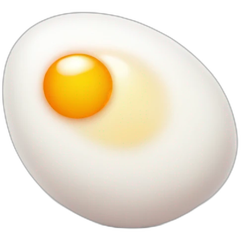 Red hot egg emoji