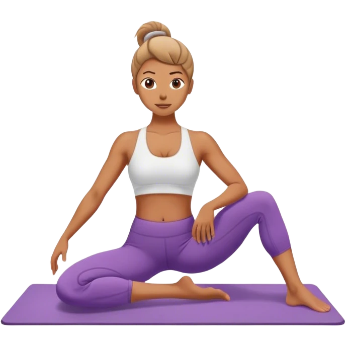 Pilates girl emoji