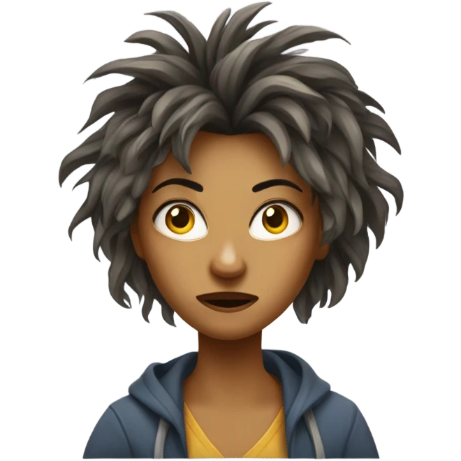 Mad woman emoji