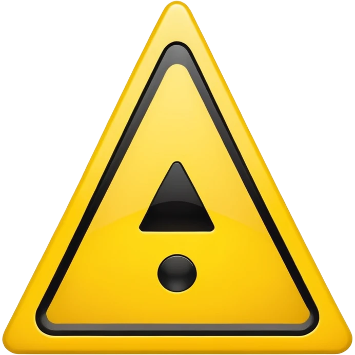 Warning Icon inspired this❗ emoji