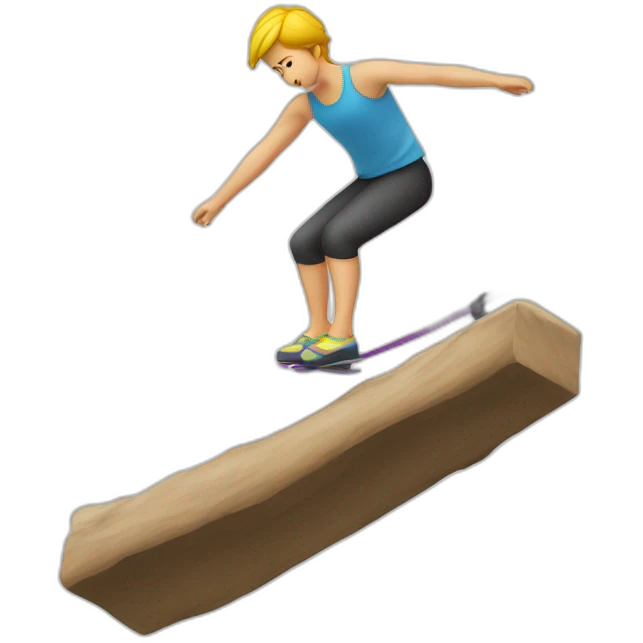 slackline-balancing emoji