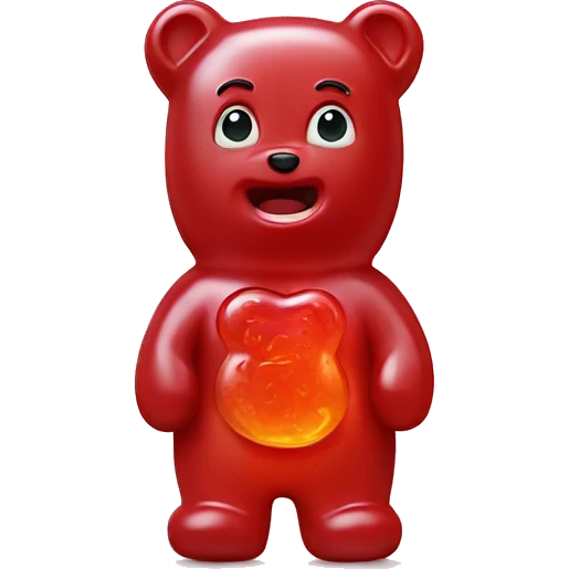 Gummy bear emoji