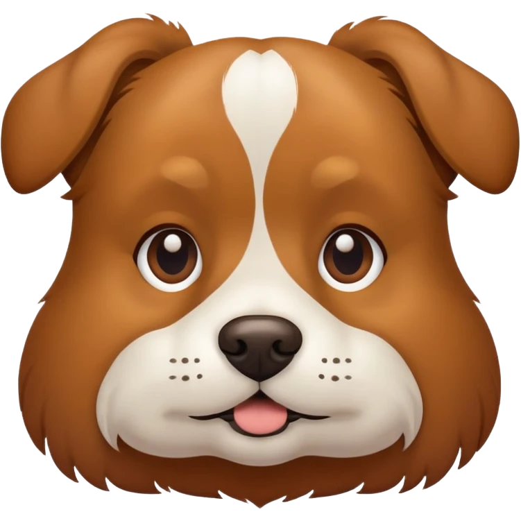 Dog chilling emoji