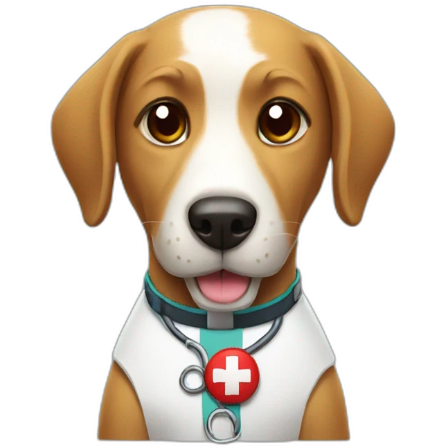medic dog emoji