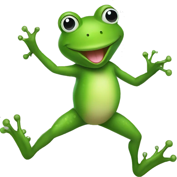 dancing frog emoji