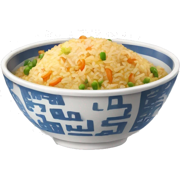 bowl of fried rice emoji