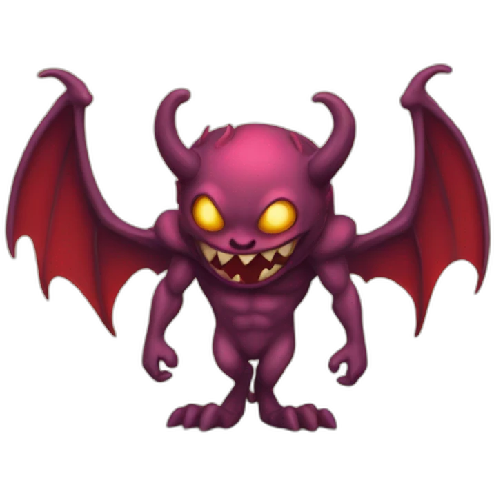 card game demon emoji