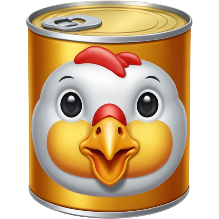 canned chicken emoji