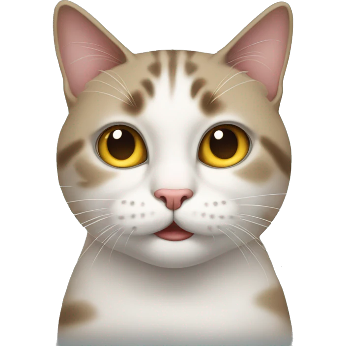 cat whit squint  emoji