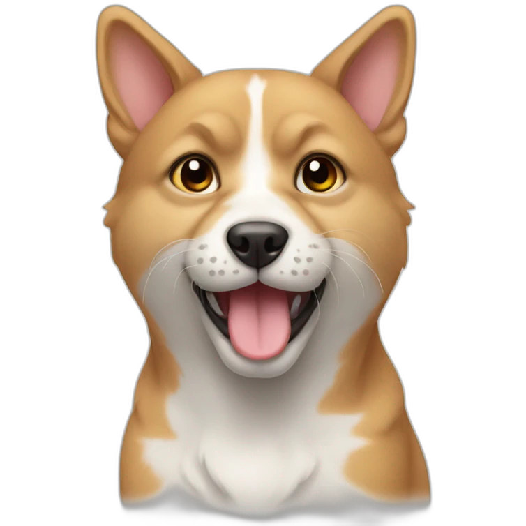 hybrid dog cat emoji