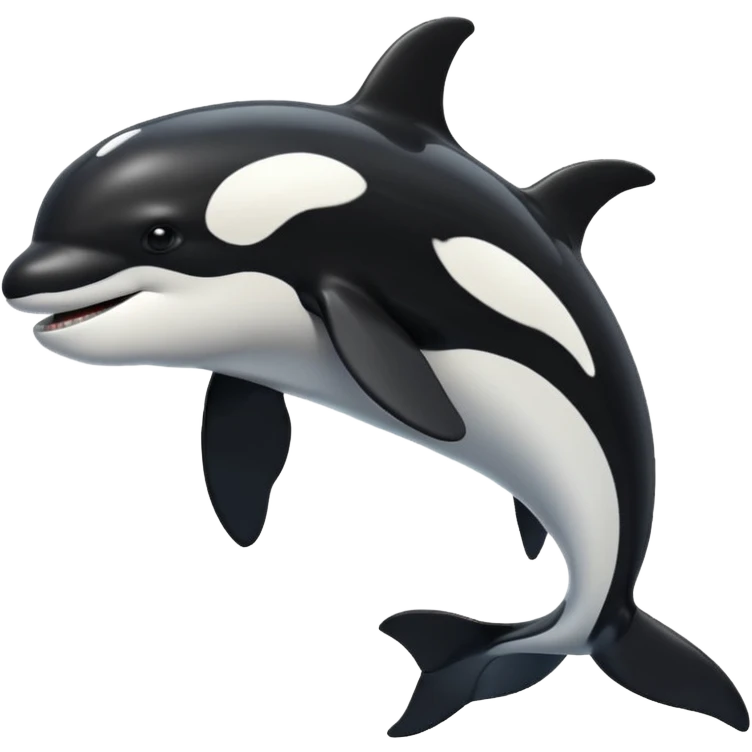 Orca whale emoji