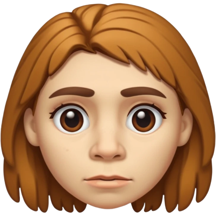 slack jawed female neanderthal emoji