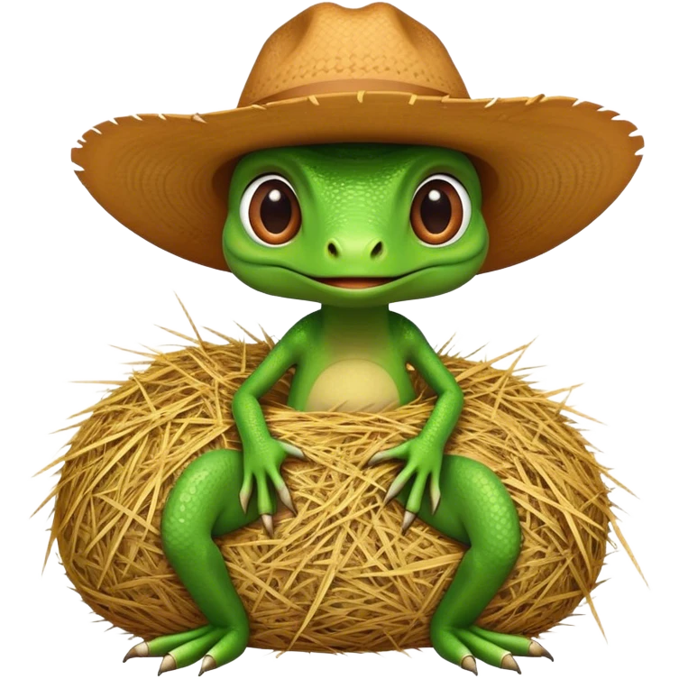 Rango with hay emoji
