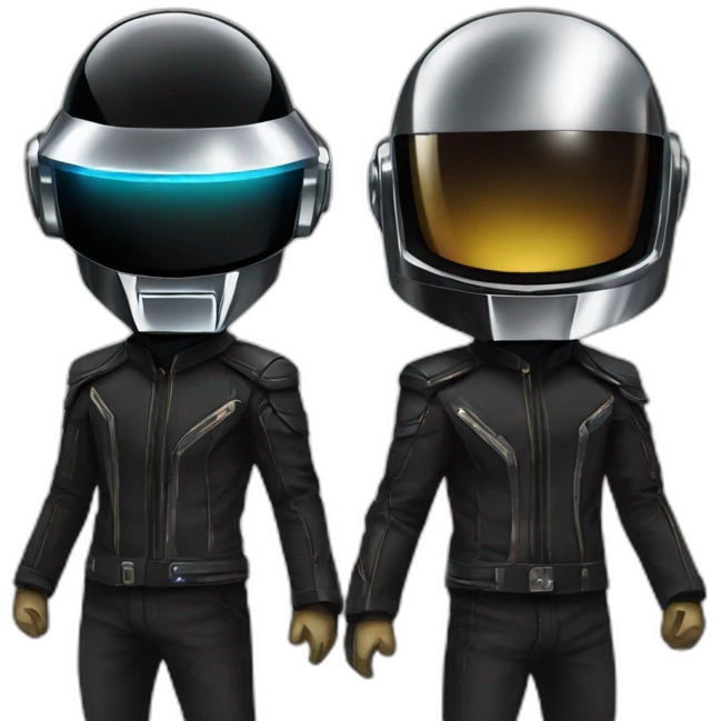 anime style daft punk emoji