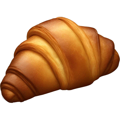 chocolate croissant  emoji