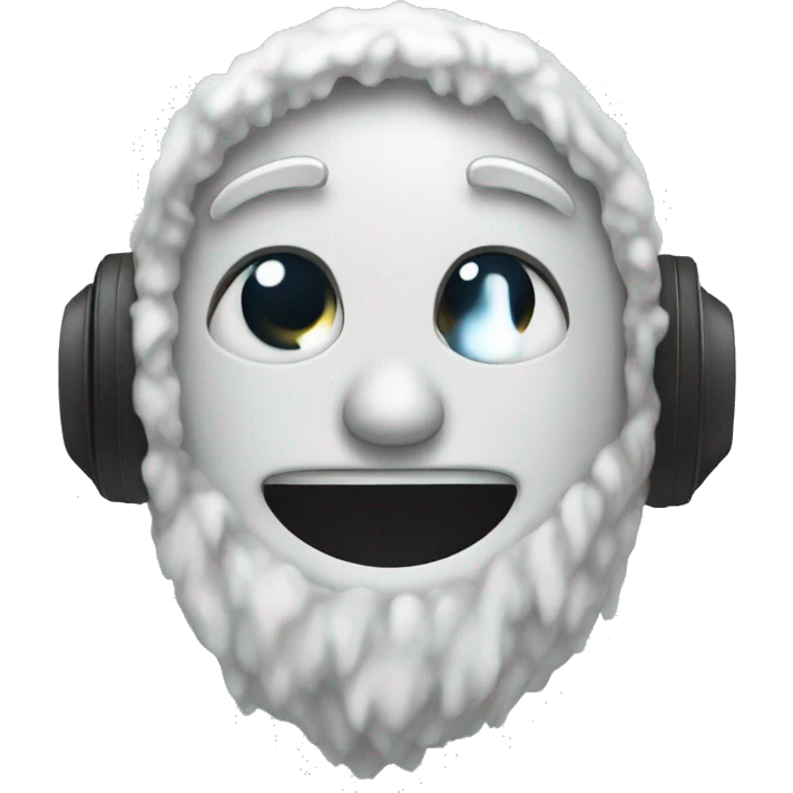 Winter phone emoji